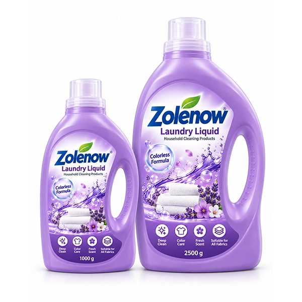Custom Purple Laundry Liquid
