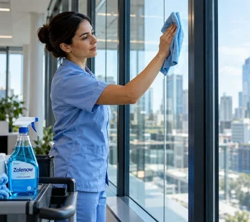 Professional Office Glass Cleaning 360x320