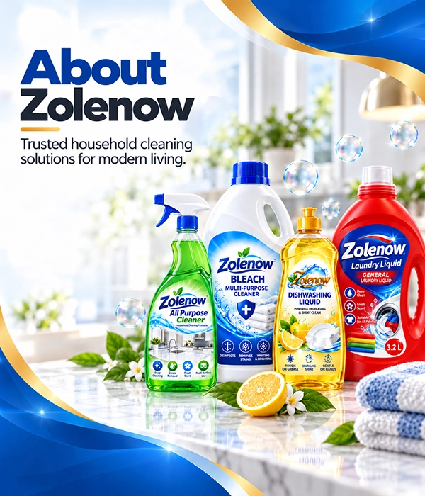 Zolenow Cleaning Products Banner
