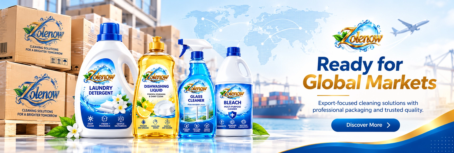 Zolenow Global Cleaning Solutions Banner